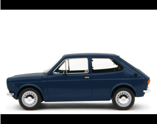 Fiat 127 1° Serie 1972 3 Porte Blu scuro Laudoracing 1:18 Resinemodell (Türen, Motorhaube... nicht zu öffnen!)